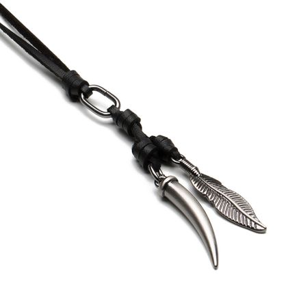 Colar Masculino Key Design Davidson Ônix - Black Series