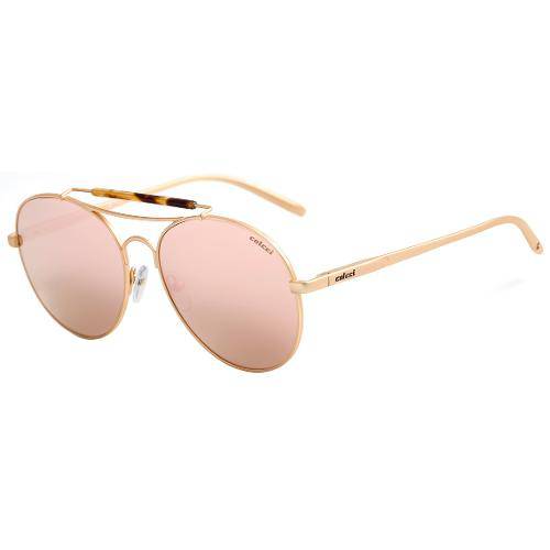 Colcci C0066 - Óculos de Sol Dourado Fosco/ Rosé Espelhado