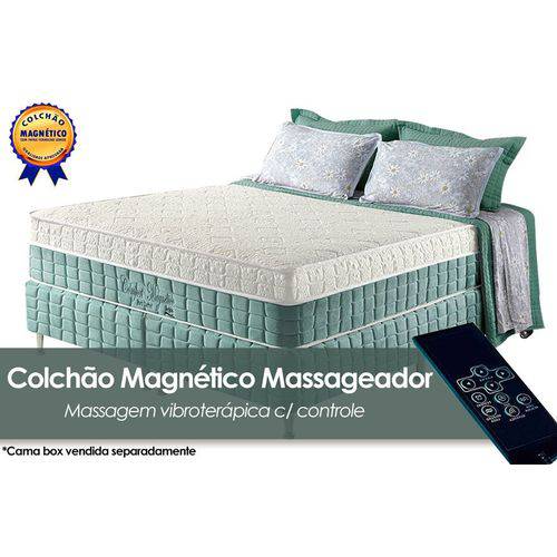 Colchão Anjos Confort Magnético Terapêutico C/ Infravermelho e Massagemn - Casal - 1,38x1,88x0,32