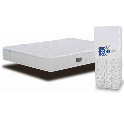 Colchão Bed In The Box Solteiro Mola Ensacada Firme (88 X 198 X 30 Cm)