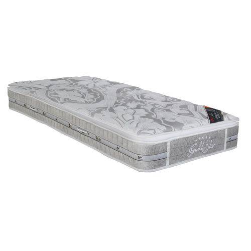 Colchão Castor de Molas Pocket Super Luxo Látex SLX One Face - Solteiro - 0,88x1,88x0,30