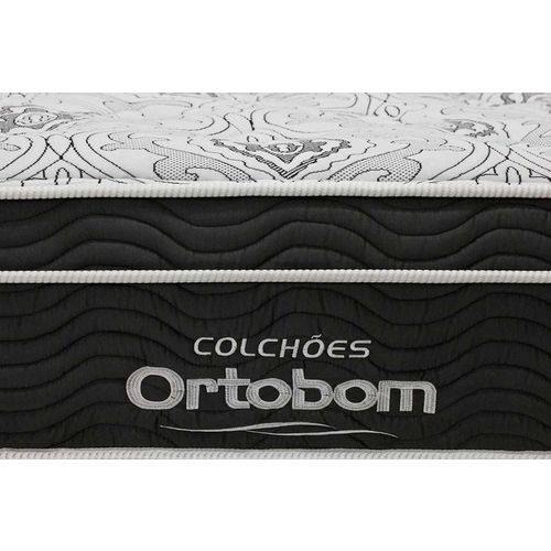 Colchão Ortobom Nanolastic Exclusive Casal Queen -1,58x1,98x0,30