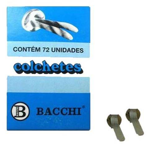 Colchete Latonado Bacchi Nº 11 - 72 Unidades