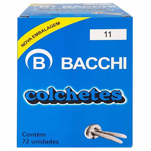 Colchete Nº11 Bacchi 72 Unidades 130706