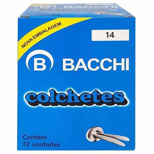 Colchete Nº14 Bacchi 72 Unidades 1002782