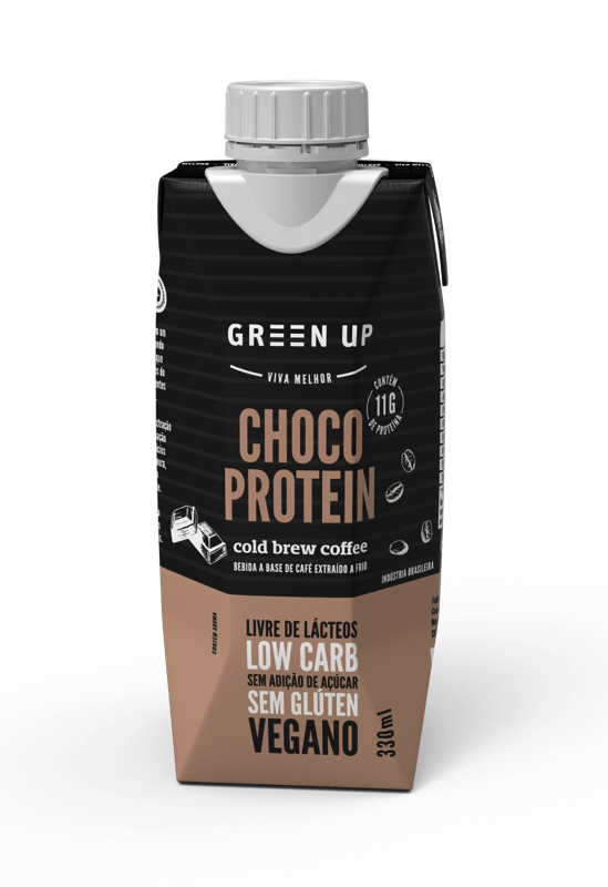 Cold Brew Chocolate Protein 330ml - Green Up