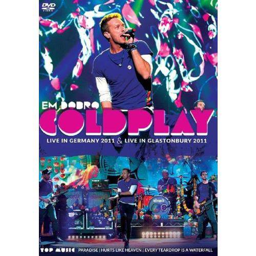 Coldplay em Dobro Live In Germany 2011 & Live In Glastonbury 2011 - Dvd Rock