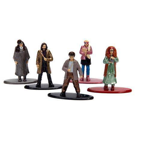 Coleção 5 Mini Figuras Metal Harry Potter com Sirius Black