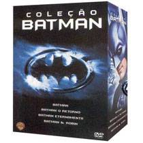 Coleção Batman (4 DVDs)