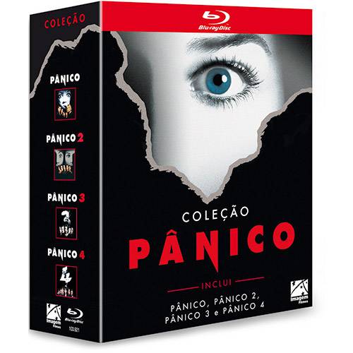 Coleção Blu-ray Pânico: 1, 2, 3 e 4 (4 Discos)