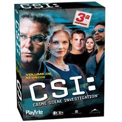 Coleção CSI: Crime Scene Investigation - 3ª Temporada - Vol. 2 (3 DVDs)
