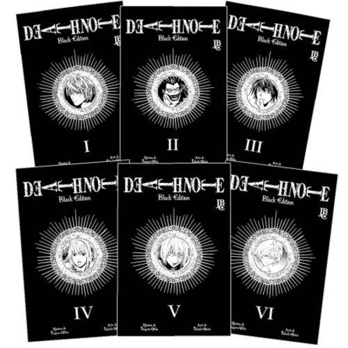Coleção Death Note - Black Edition 1 a 6