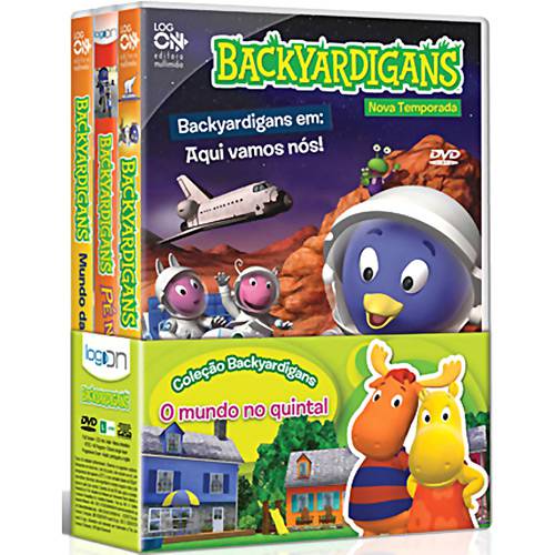 Coleção: DVD Backyardigans - o Mundo no Quintal - Triplo