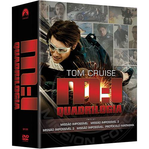 Coleção DVD Missão Impossível - Quadrilogia (4 DVD's)