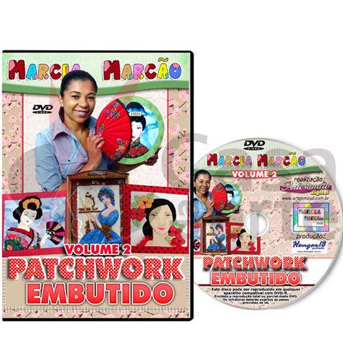 Coleção Dvd Patchwork Embutido Volume Ii com Marcia Marcão