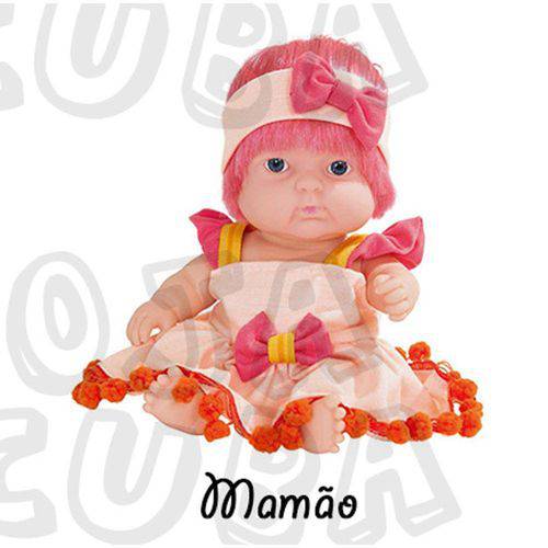 Coleção Frutinhas - Boneca com Essência de Mamão