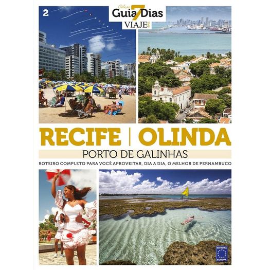 Colecao Guia 7 Dias Volume 2 - Recife Olinda e Porto de Galinhas - Europa