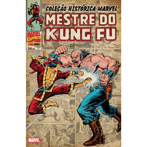 Colecao Historica Marvel - Mestre do Kung Fu -Vol 1 - Panini