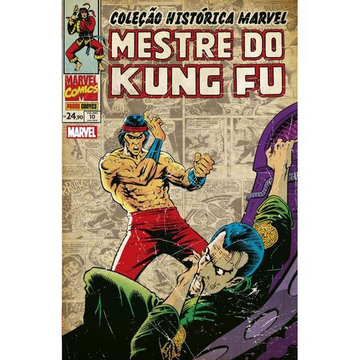 Colecao Historica Marvel - Mestre do Kung Fu - Vol 10 - Panini