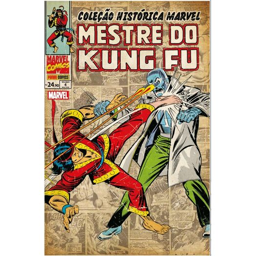 Colecao Historica Marvel - Mestre do Kung Fu - Vol 4 - Panini
