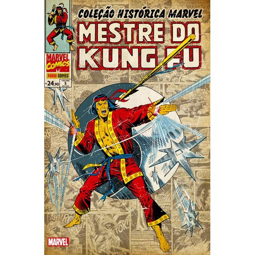 Colecao Historica Marvel - Mestre do Kung Fu - Vol 5 - Panini