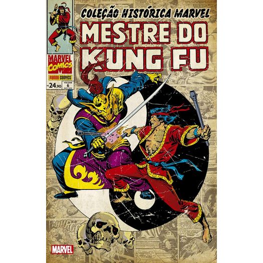 Colecao Historica Marvel - Mestre do Kung Fu - Vol 6 - Panini