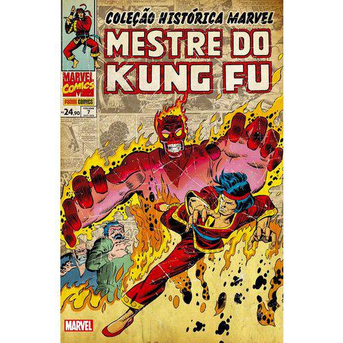 Colecao Historica Marvel - Mestre do Kung Fu - Vol 7 - Panini
