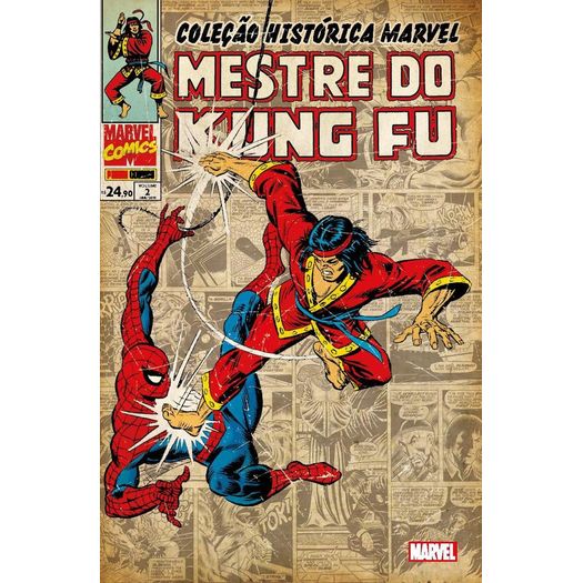 Colecao Historica Marvel - Mestre do Kung Fu - Vol 2 - Panini