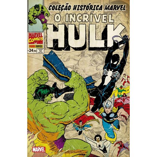 Colecao Historica Marvel - o Incrivel Hulk - Vol 12 - Panini