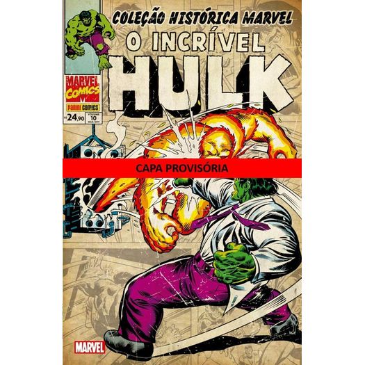 Colecao Historica Marvel - o Incrivel Hulk - Vol 10 - Panini