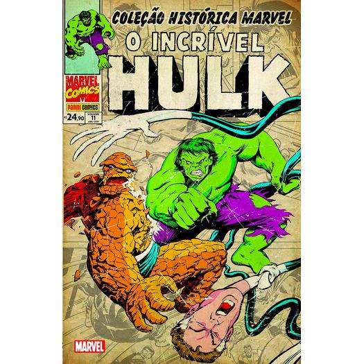 Colecao Historica Marvel - o Incrivel Hulk - Vol 11 - Panini