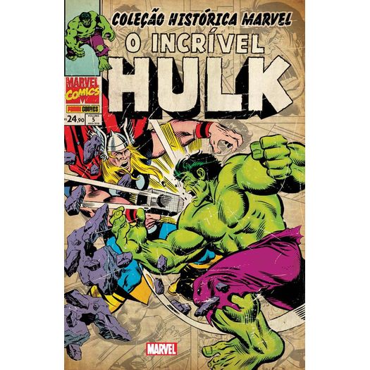Colecao Historica Marvel - o Incrivel Hulk - Vol 5 - Panini