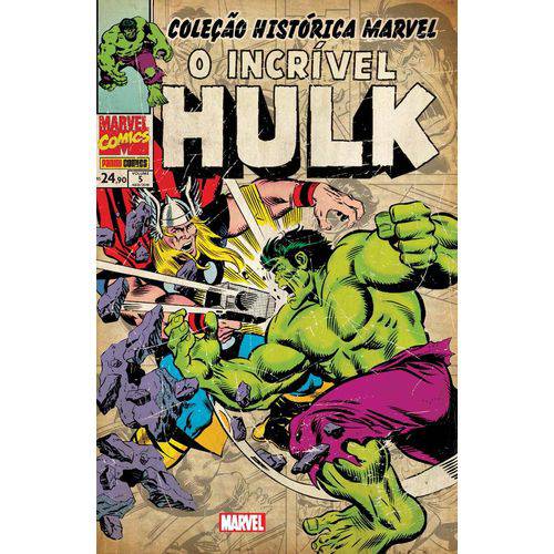 Colecao Historica Marvel - o Incrivel Hulk - Vol 5 - Panini
