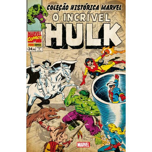 Colecao Historica Marvel - o Incrivel Hulk - Vol 7 - Panini