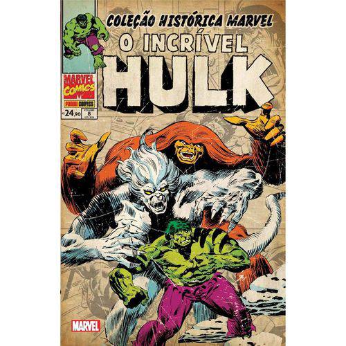 Colecao Historica Marvel - o Incrivel Hulk - Vol 8 - Panini
