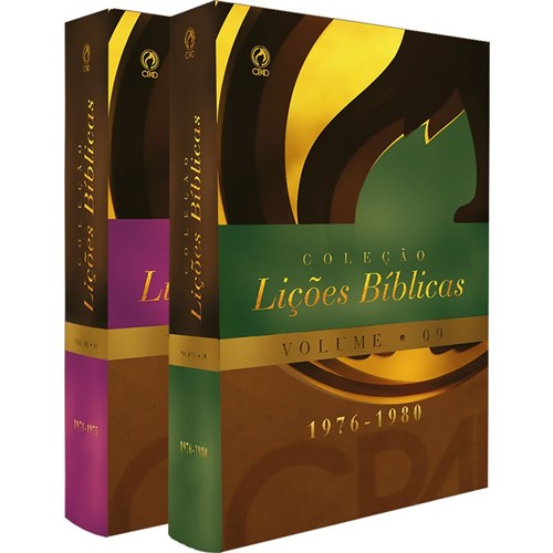 Coleção Lições Bíblicas (1971 - 1980) Volumes 08 /09