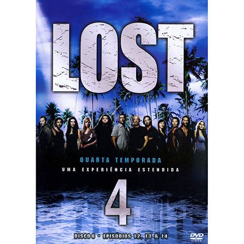 Coleção Lost 4ª Temporada (6 DVDs)