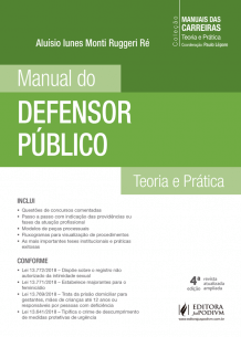Coleção Manuais das Carreiras - Manual do Defensor Público (2019)
