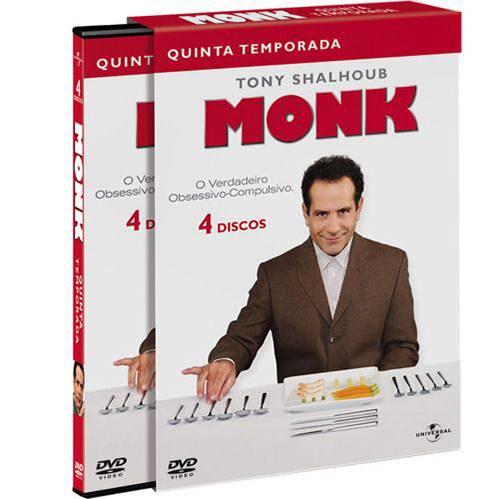 Coleção Monk - 5ª Temporada (4 DVDs)