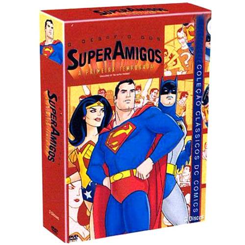 Coleção o Desafio dos Super Amigos - 1ª Temporada (3 DVDs)