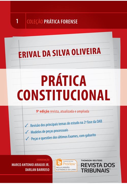 Coleção Prática Forense Volume 1 - Prática Constitucional 9ª Edição