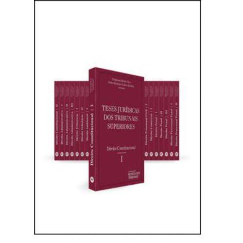 Coleção Teses Jurídicas dos Tribunais Superiores - 19 Tomos + Índice