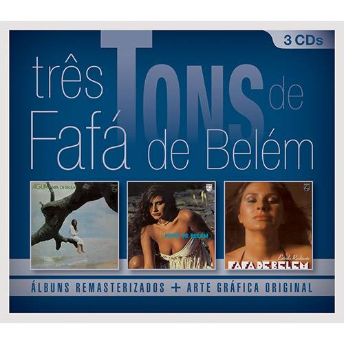 Coleção Três "Tons" de Fafá de Belém (03 CDs)