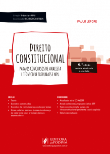 Coleção Tribunais e MPU - Direito Constitucional - para Técnico e Analista (2018)