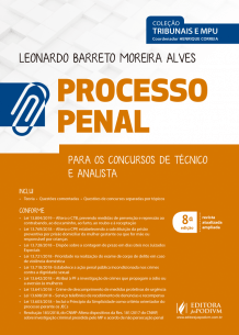 Coleção Tribunais e MPU - Processo Penal - para Técnico e Analista (2019)