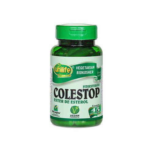 Colestop Fitoesteróis 450mg Ester de Esterol - Unilife - 45 Cápsulas