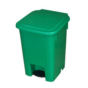 Coletor de Lixo C/Pedal 15L, MVCP15VD Verde - Bralimpia
