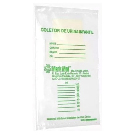 Coletor de Urina Infantil Estéril Unissex Mark Med 1 Unidade