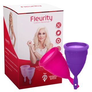Coletor Menstrual Tipo 2 Fleurity - Cuidados Femininos 2 Un