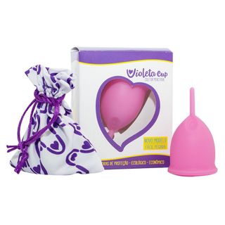 Coletor Menstrual Violeta Cup - Rosa Tipo a 1 Un
